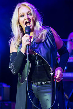 Gaynor Hopkins better known as Bonnie Tyler